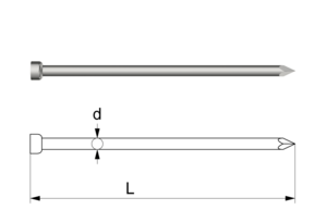 Drahtstifte nach DIN 1152