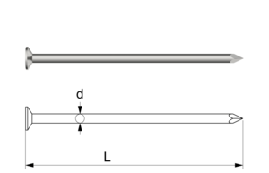 Drahtstifte nach DIN 1151