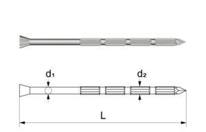 Stahlnägel